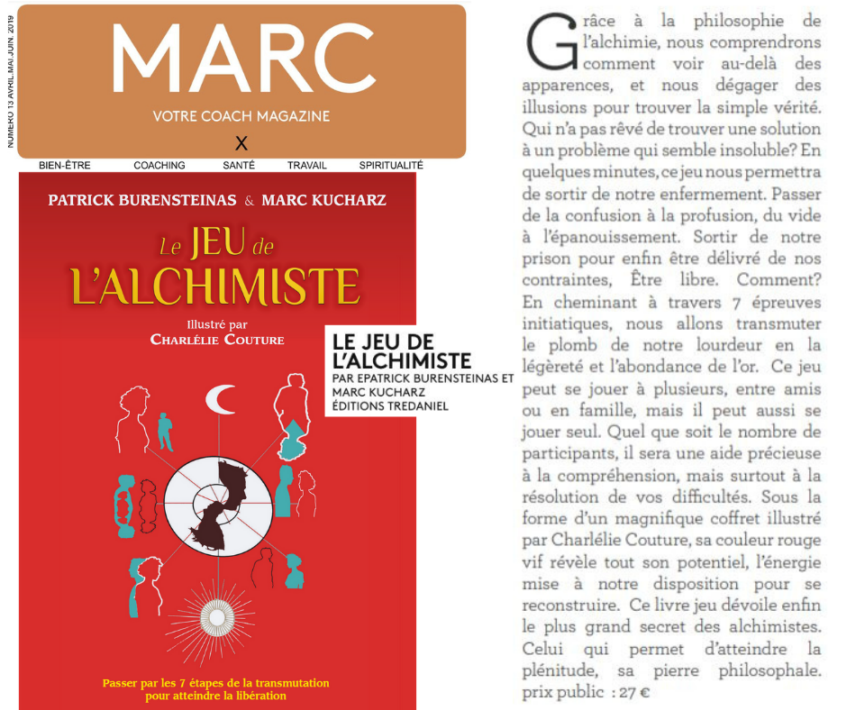 Marc - votre coach magazine - JDA Cover Marc Magazine 1365424